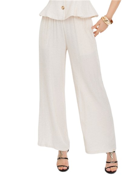 Fluid wide leg trousers