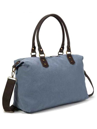 Borsa da bowling in tela stile weekend 2