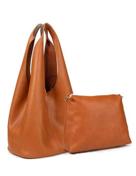 Bolso hobo con neceser interior