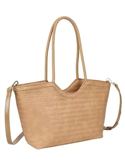 Bolso de hombro trenzado efecto piel 2