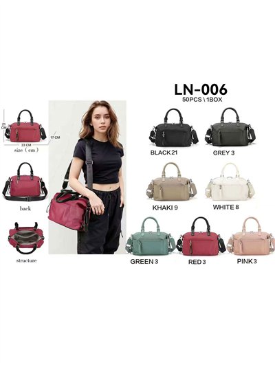 Freizeit-Bowlingtasche mit mehreren Fächern