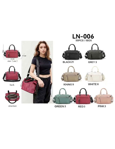 Freizeit-Bowlingtasche mit mehreren Fächern