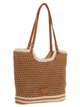 Bolso shopper crochet calado