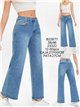 Jeans wide leg básicos