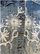 Chaqueta denim bordado floral