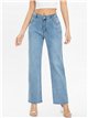 Jeans rectos básicos tallas grandes