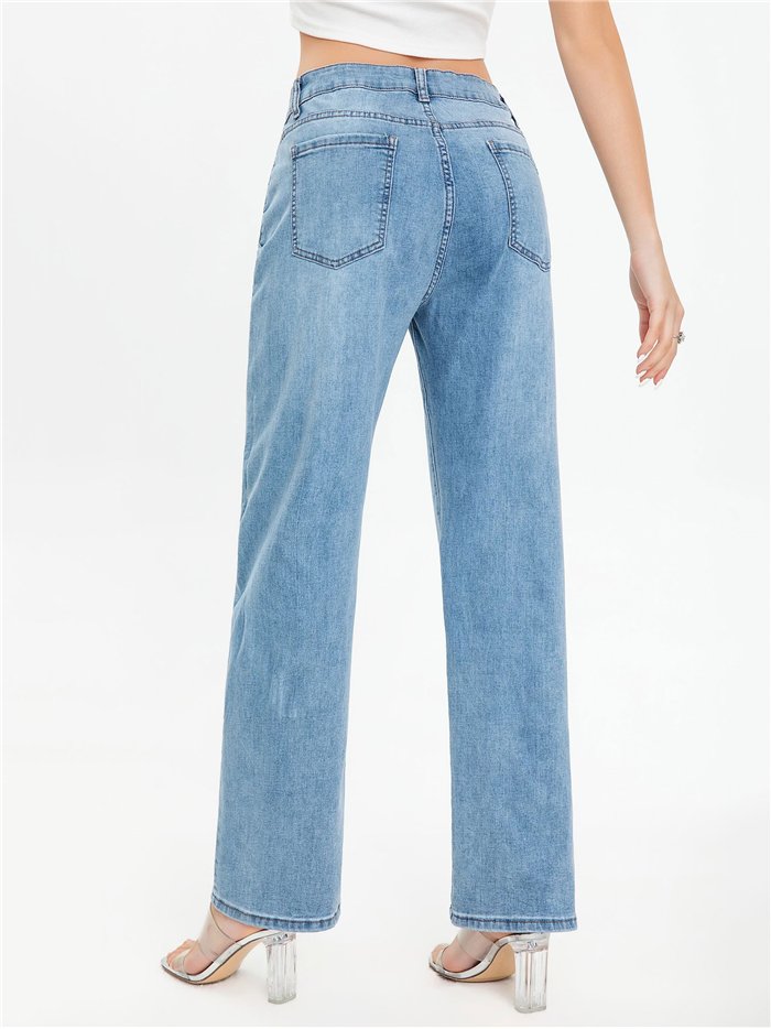 Jeans rectos básicos tallas grandes