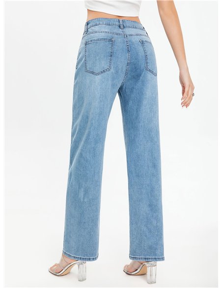 Jeans rectos básicos tallas grandes