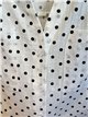Chemise à pois avec poches