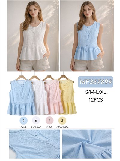 Blusa peplum bordada 2