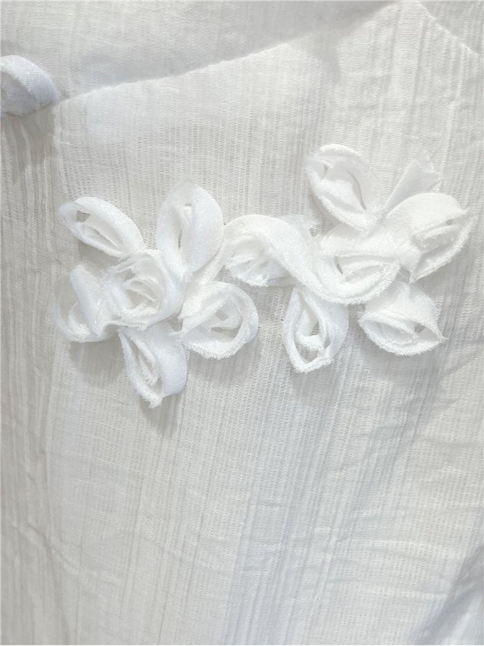 Top lencero flores 3D