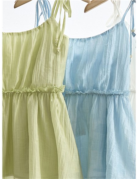 Top peplum de tirantes