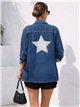 Giacca di jeans con stella