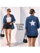 Giacca di jeans con stella