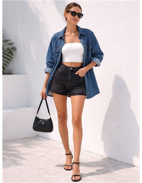 Giacca di jeans con stella