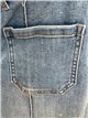 Bermuda denim culotte bolsillo