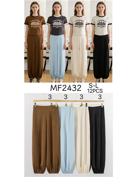 Pantalón jogger fluido