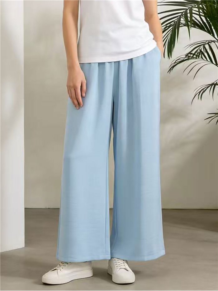 Pantalón palazzo fluido