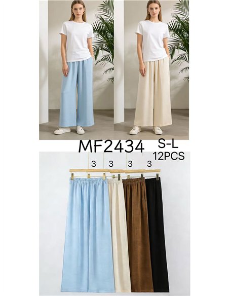 Pantalón palazzo fluido