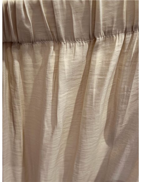 Pantalón bombacho satinado