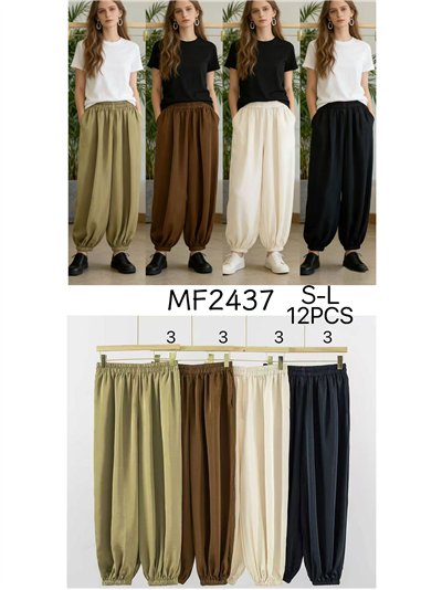 Pantalón bombacho fluido 2