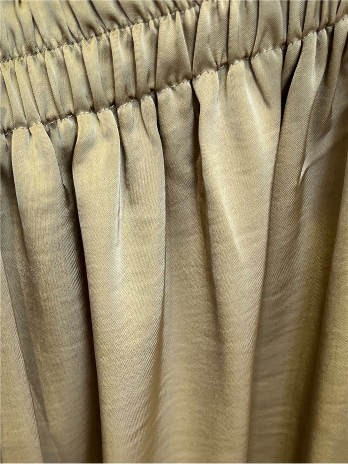 Pantalón bombacho fluido