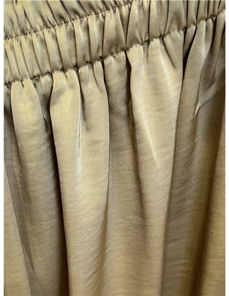 Pantalón bombacho fluido