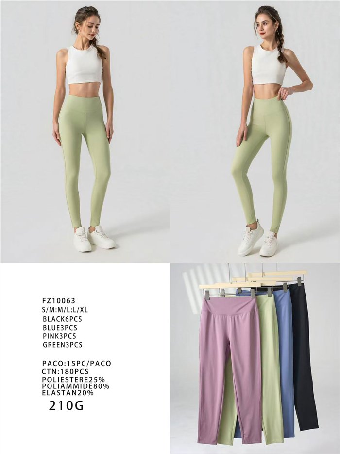 Legging yoga de cintura alta