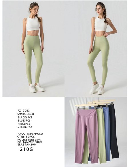 Legging yoga de cintura alta