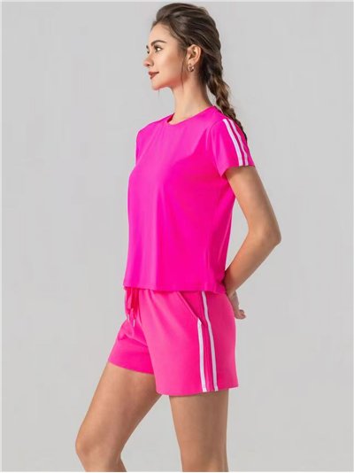 Conjunto deportivo camiseta y short
