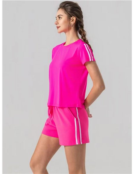 Conjunto deportivo camiseta y short