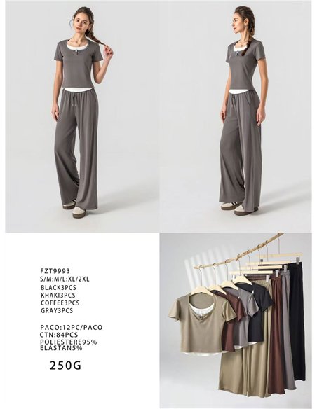 Sport t-shirt and trousers set