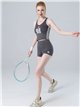 Conjunto deportivo de top y short ciclista
