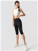 Legging capri deportivo de cintura alta