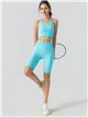 Conjunto deportivo top seamless y short ciclista