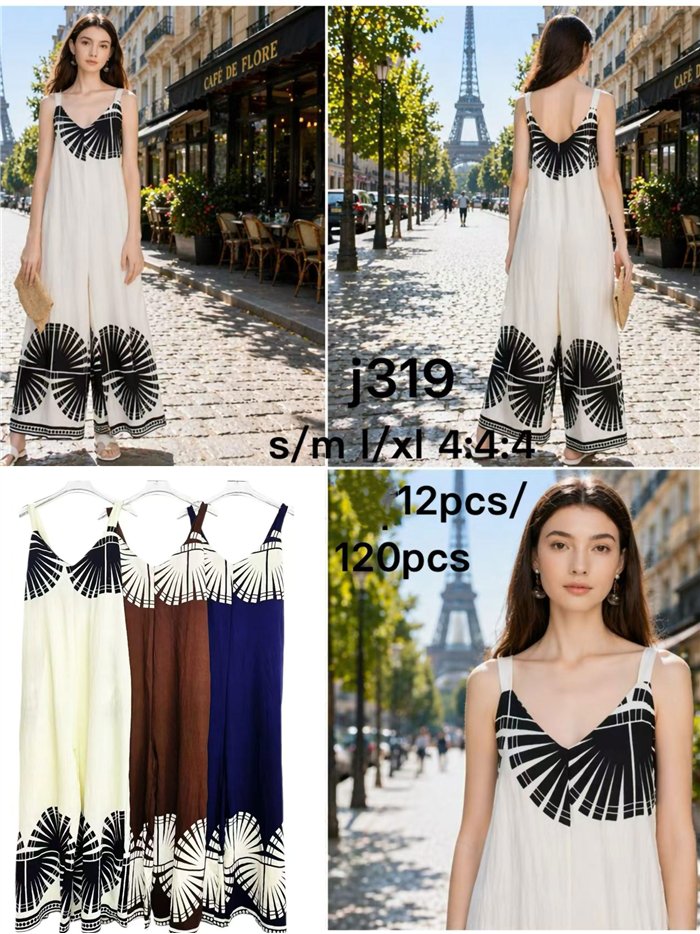 Jumpsuit mit Grafikprint