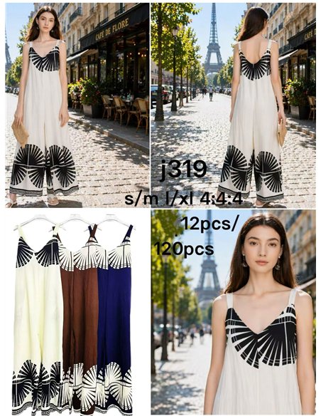 Jumpsuit mit Grafikprint