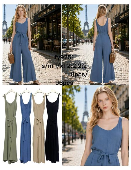 Mono largo fluido con lazada