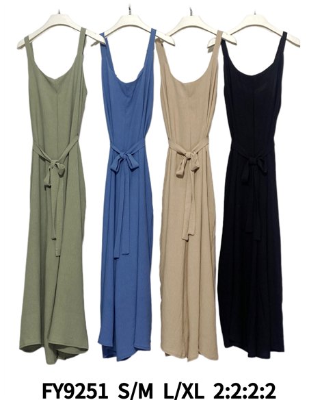 Mono largo fluido con lazada