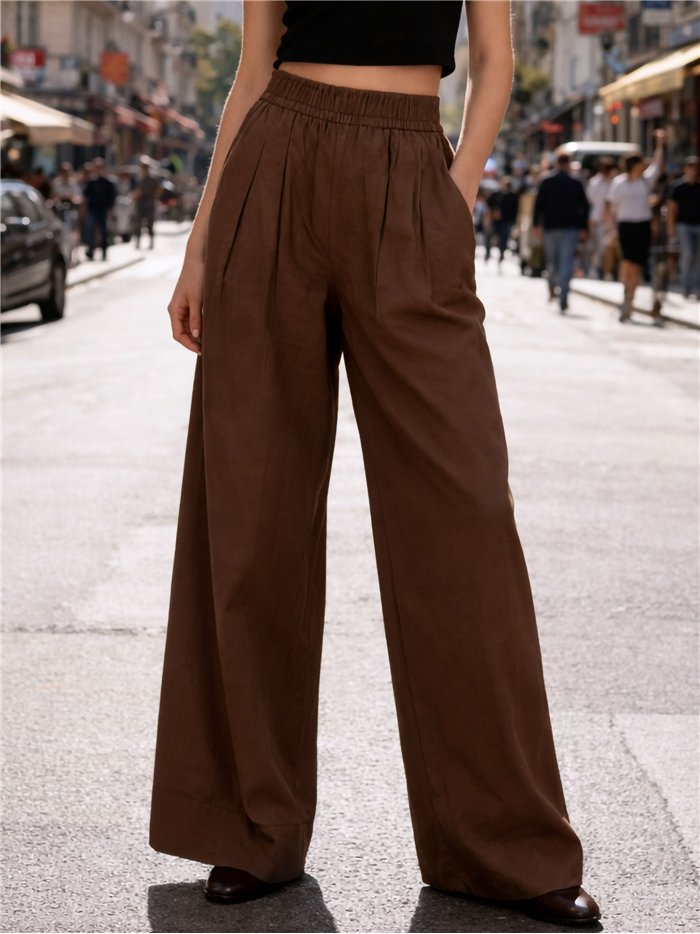Einfache Palazzo-Hose