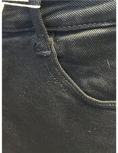 Shorts vaqueros negro