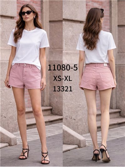 Shorts vaqueros rosa 2