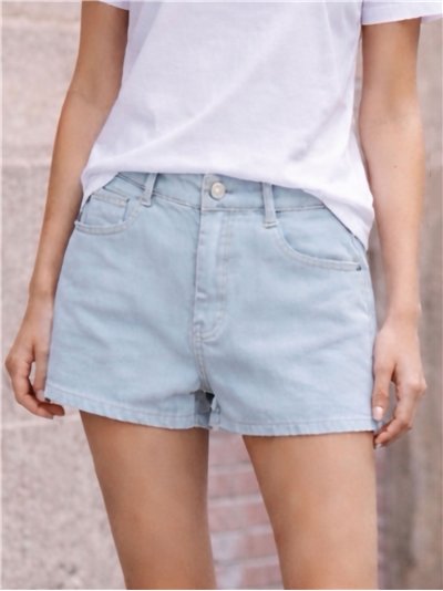 Shorts vaqueros azul claro