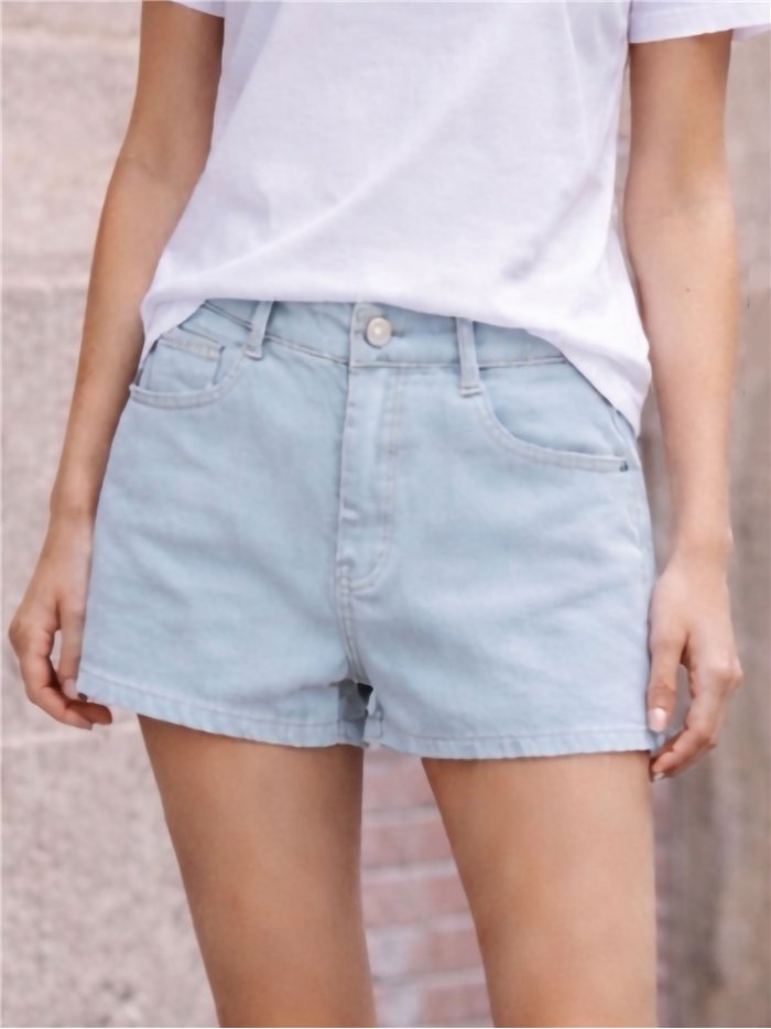 Shorts vaqueros azul claro