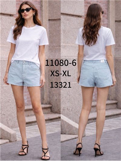 Shorts vaqueros azul claro 2