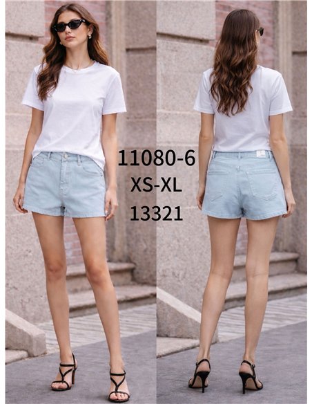 Shorts vaqueros azul claro