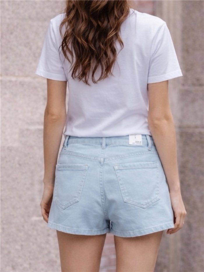 Shorts vaqueros azul claro