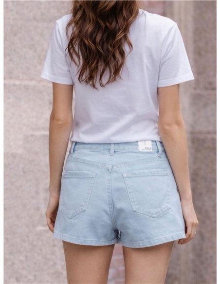 Shorts vaqueros azul claro