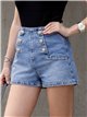 Shorts vaqueros botones marineros