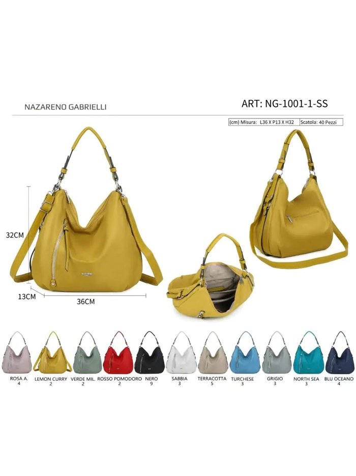 Bolso hobo nylon